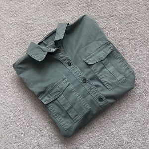 Abercrombie & Fitch Khaki Button Down